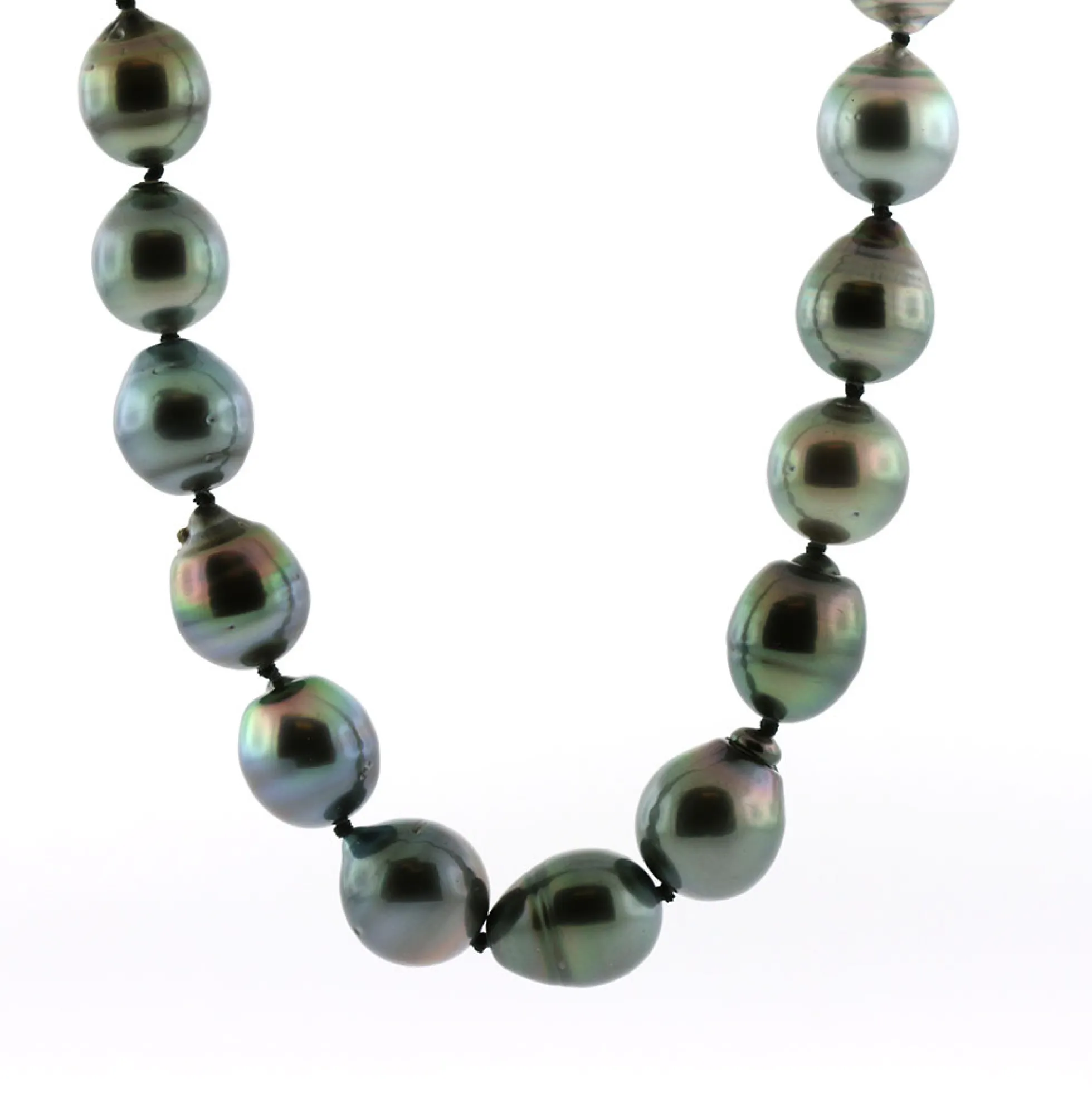 Cultured South Sea Tahitian Pearl Strand 14K, 18"