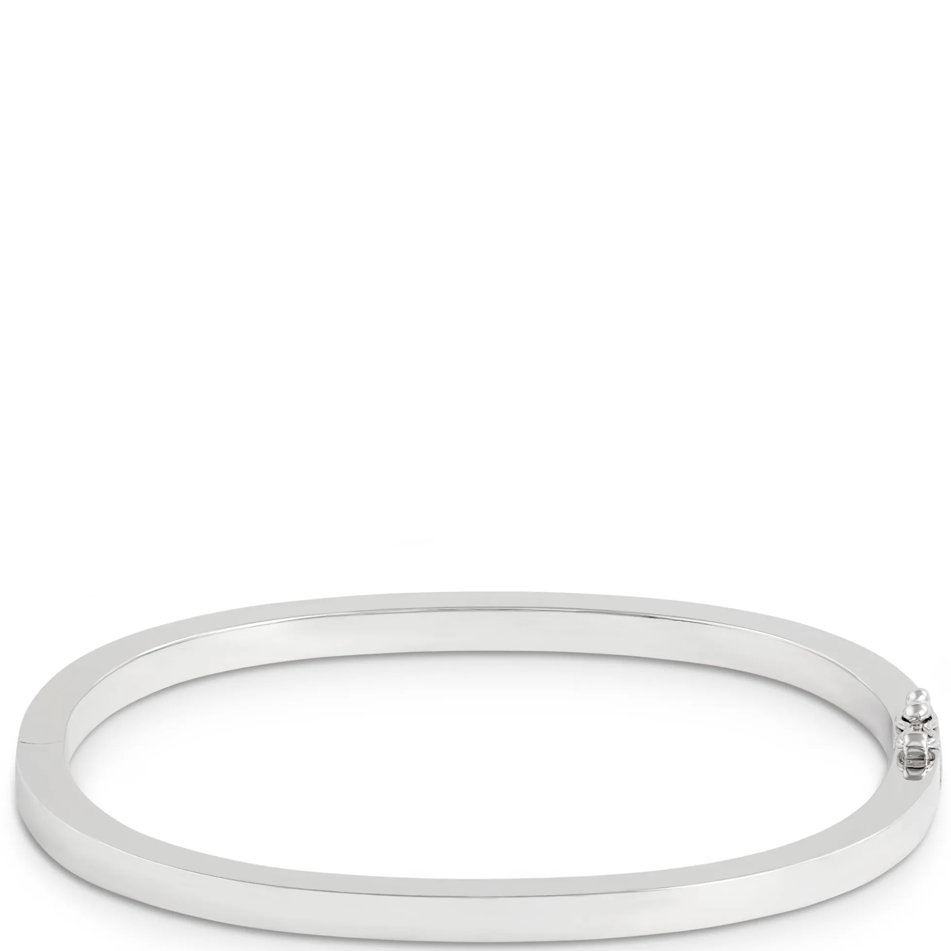 Cushion Shaped Bracelet, Sterling Silver