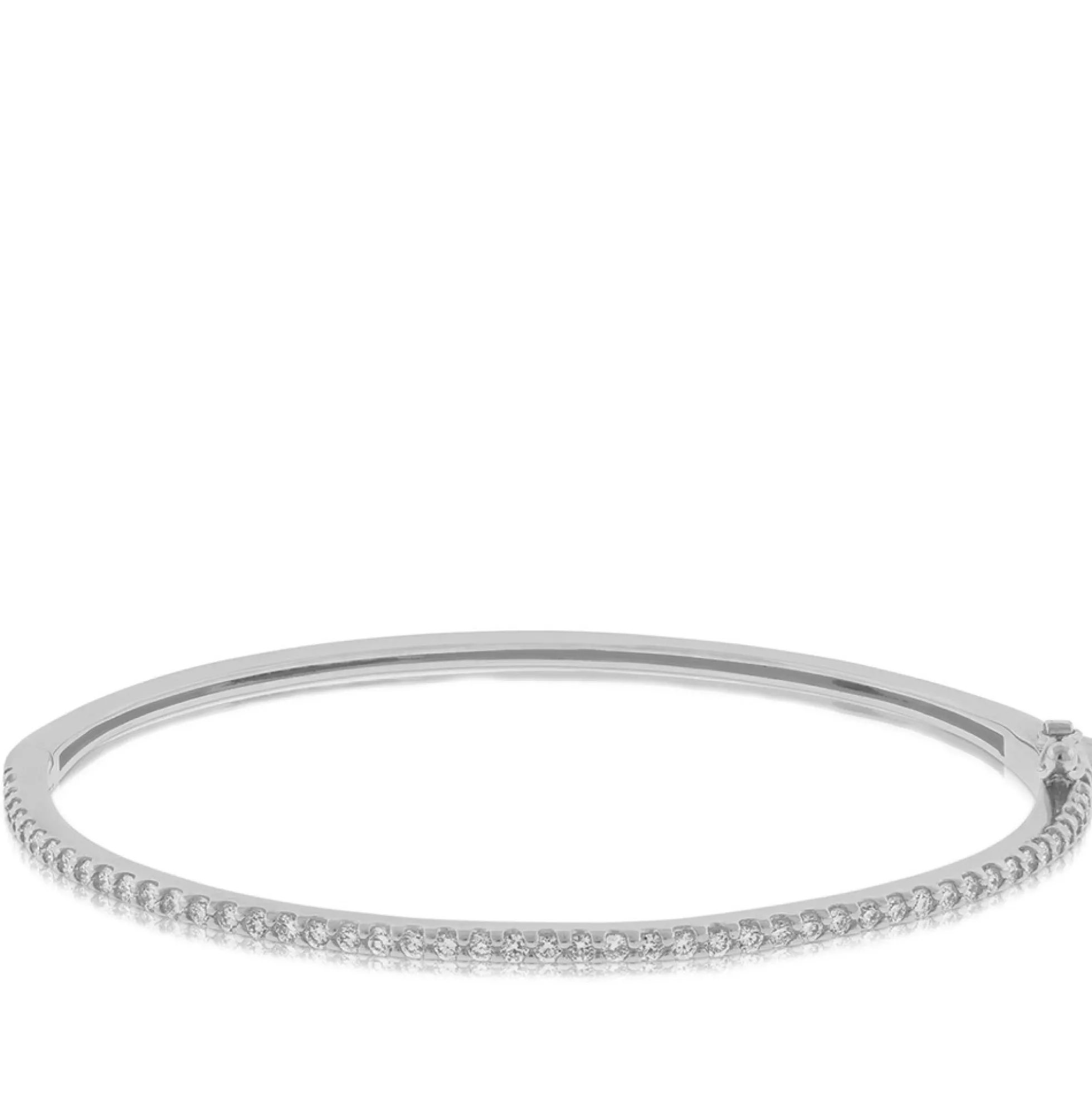 Diamond Bangle Bracelet 14K