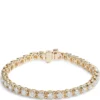 Diamond Buttercup Bracelet, 14K Yellow Gold