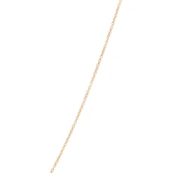 Diamond Bypass Circle Pendant, ½ Carat, 14K Yellow Gold