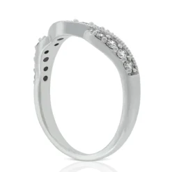 Diamond Contour Band 14K