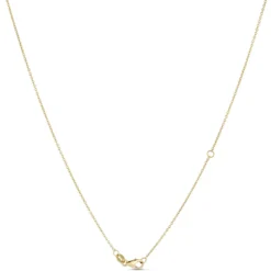 Diamond Cross Pendant, 14K Yellow Gold