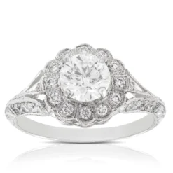 Diamond Engagement Ring 14K