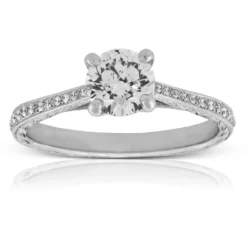 Diamond Engagement Ring 14K