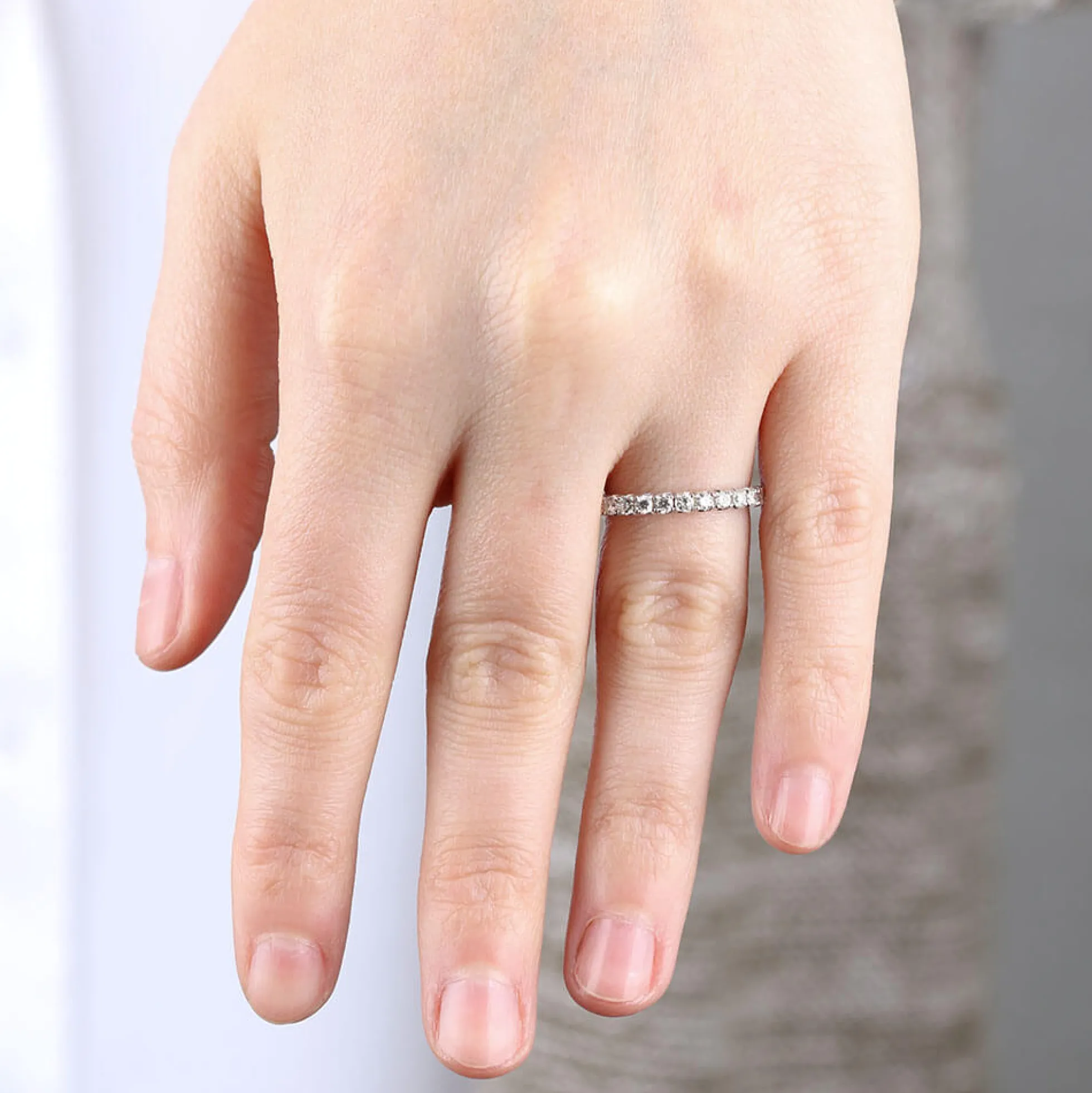 Diamond Eternity Band 14K