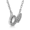 Diamond Infinity Necklace 14K