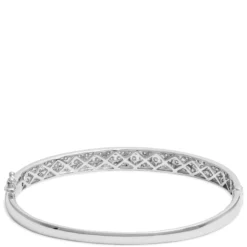 Diamond Pavé Bangle 14K, 2.3 ctw.