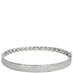 Diamond Pavé Bangle 14K, 2.3 ctw.