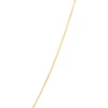Emerald Cut Aquamarine Necklace, 14K Yellow Gold
