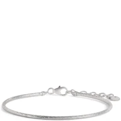 Flexy Wire 7-Inch Bracelet, 14k White Gold