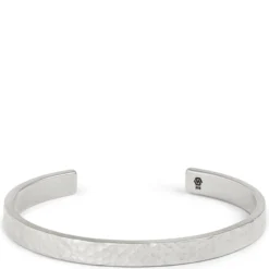 Foiled Stainless-Steel Men’s Cuff, 6mm