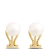 Freshwater Pearl Studs, 14K Yellow Gold