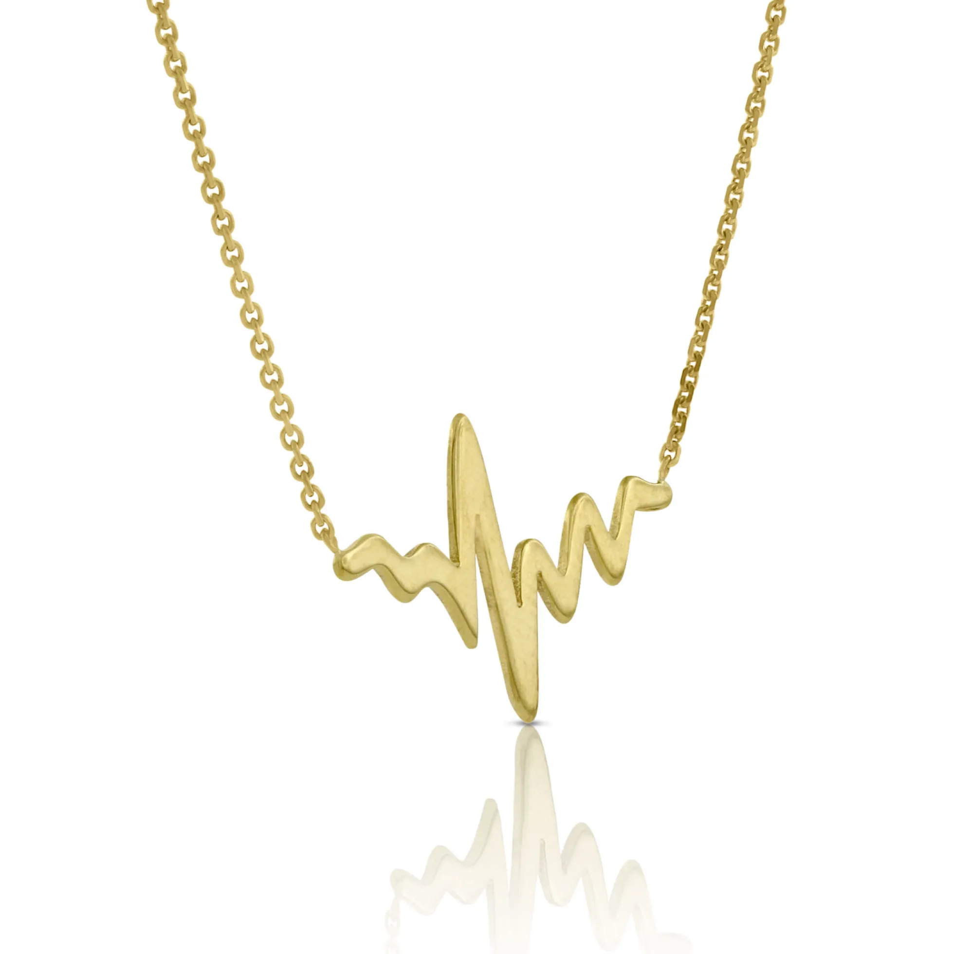 Heartbeat Necklace 14K
