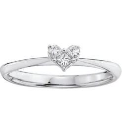 Heart Diamond Ring 14K