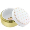 HEARTS Porcelain Ring Box