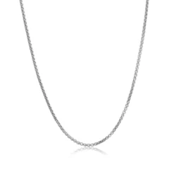 Hollow Round Box Chain 14K, 24"
