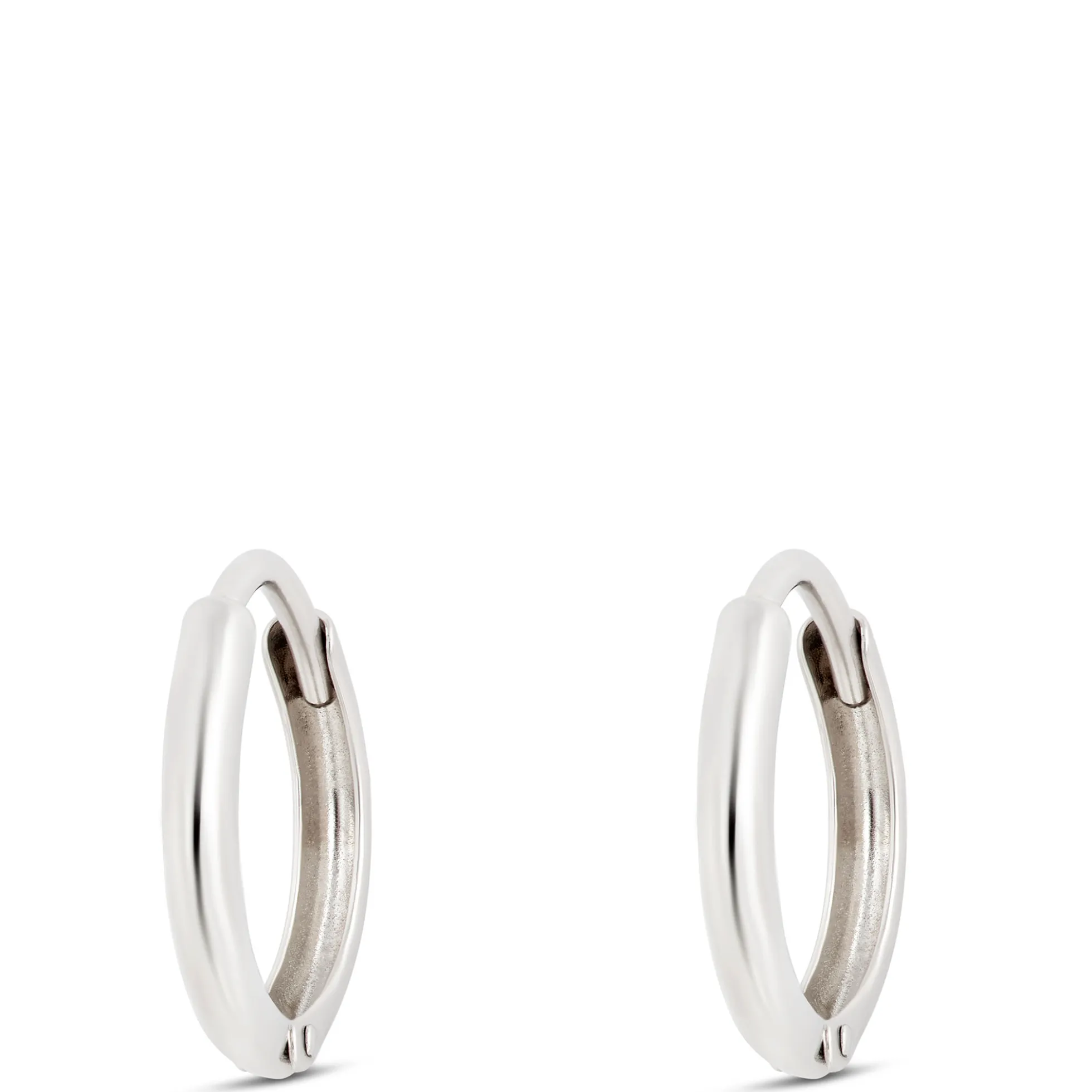 Ikuma Canadian Diamond Heart Drop Earrings, Sterling Silver