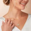 Ikuma Canadian Diamond Leo Zodiac Necklace, 14K Yellow Gold