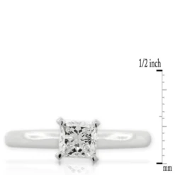 Ikuma Canadian Diamond Princess Cut Ring 14K, 3/4 ct.