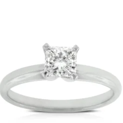 Ikuma Canadian Diamond Princess Cut Ring 14K, 3/4 ct.