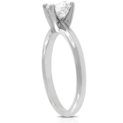 Ikuma Canadian Diamond Princess Cut Ring 14K, 3/4 ct.