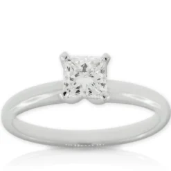Ikuma Canadian Diamond Princess Cut Ring 14K, 3/4 ct.