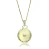 Ikuma Canadian Diamond Radiant Medallion Necklace 14K