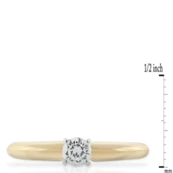 Ikuma Canadian Diamond Ring 14K, 1/4 ct.