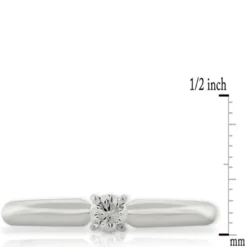 Ikuma Canadian Diamond Ring 14K, 1/7 ct.