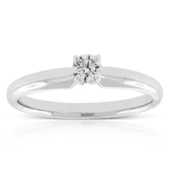 Ikuma Canadian Diamond Ring 14K, 1/5 ct.