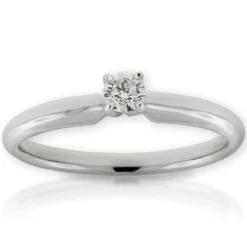 Ikuma Canadian Diamond Ring 14K, 1/7 ct.