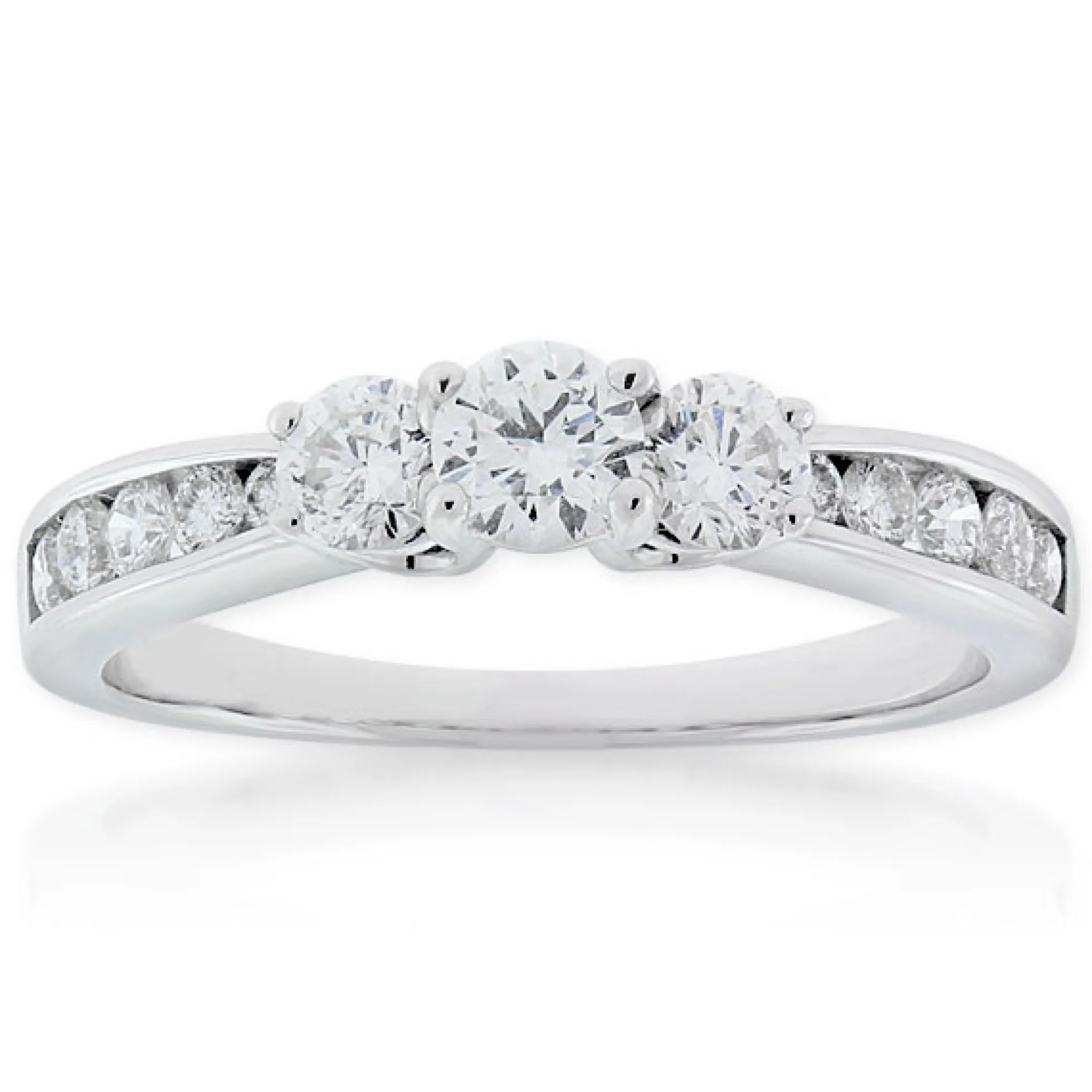 Ikuma Canadian Diamond 3-Stone Ring 14K