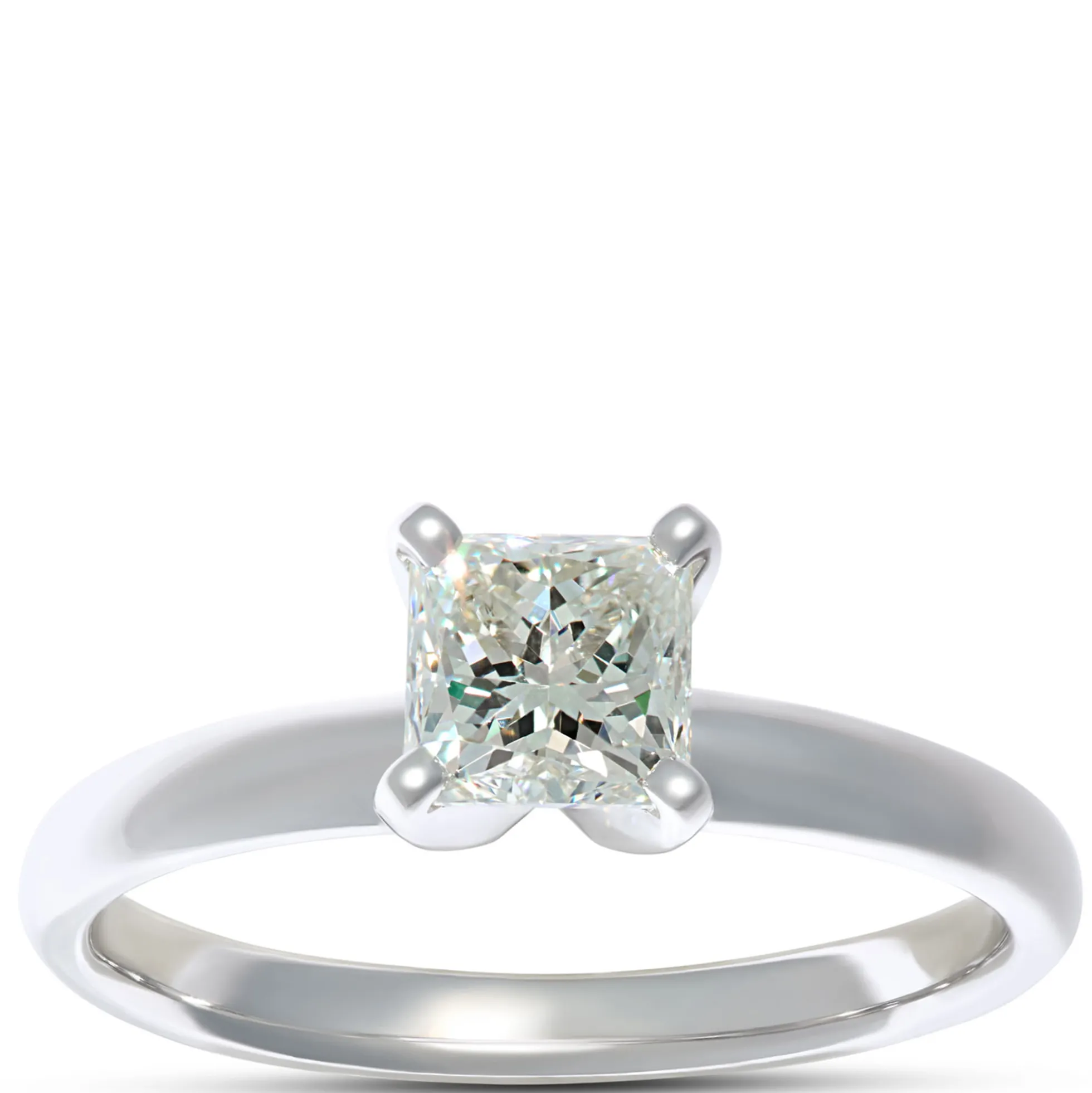 Ikuma Canadian Princess Cut Diamond Ring 14K, 1 ct.