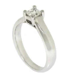 Ikuma Canadian Princess Cut Diamond Solitaire Ring 14K, 1/2 ct.