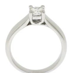 Ikuma Canadian Princess Cut Diamond Solitaire Ring 14K, 1/2 ct.
