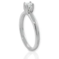 Ikuma Canadian Princess Cut Diamond Solitaire Ring 14K, 1/4 ct.
