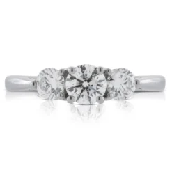Ikuma Canadian 3-Stone Diamond Engagement Ring 14K