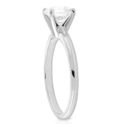 Ikuma Diamond Solitaire Engagement Ring 14K, 1 ct.