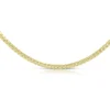 22-Inch Adjustable Box Chain Necklace, 14K Yellow Gold