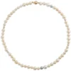 18-Inch Akoya Multicolored Pearl Strand