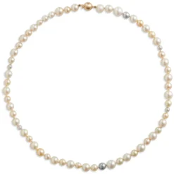 18-Inch Akoya Multicolored Pearl Strand