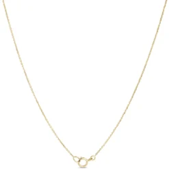 15-inch Baby Heart Necklace, 14K Yellow Gold