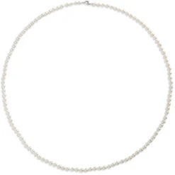 17-inch Cultured Pearl Strand, Sterling Silver