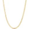 18-Inch Curb Link Necklace, 14k Yellow Gold