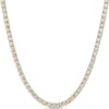 17-Inch Diamond Necklace, 14K Yellow Gold