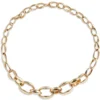 18-Inch Toscano Oval Link Necklace, 14K Yellow Gold