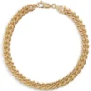 8.5-Inch Toscano Solid Link Bracelet, 14K Yellow Gold