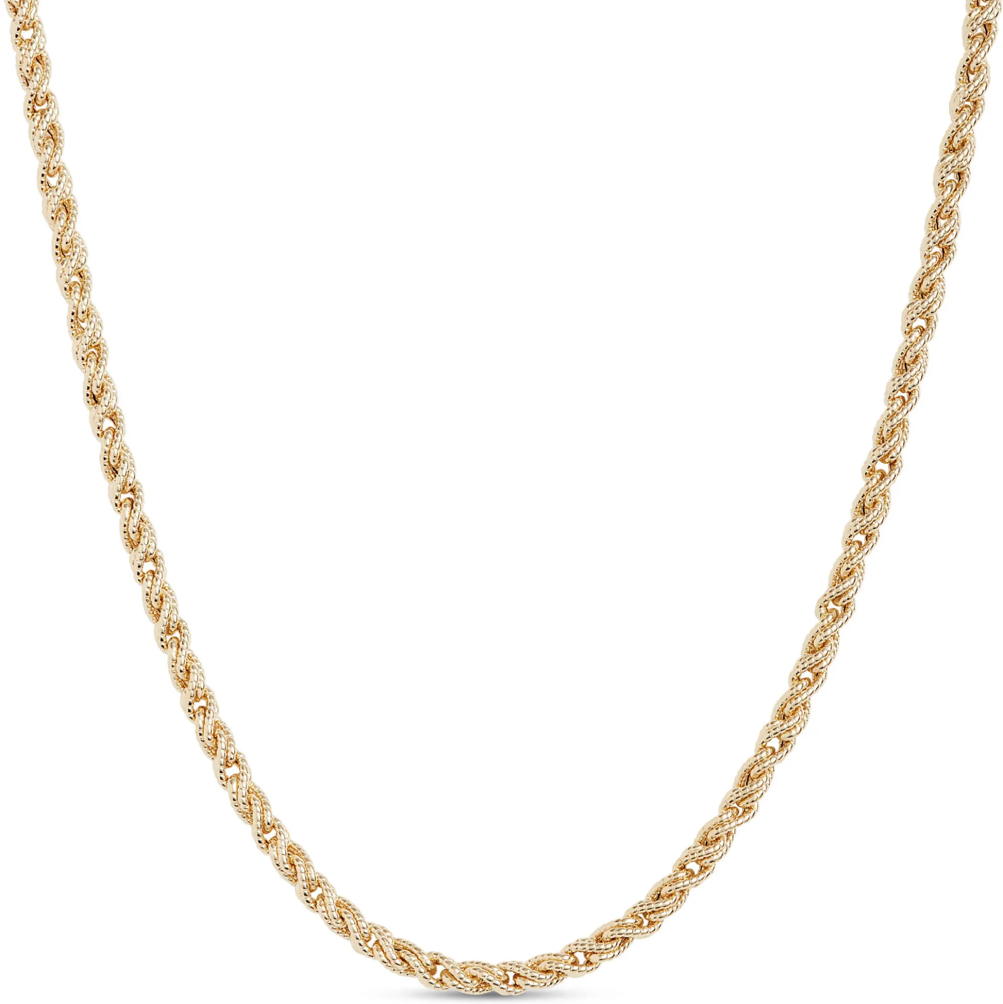 18-Inch Toscano Torchon Necklace, 14K Yellow Gold