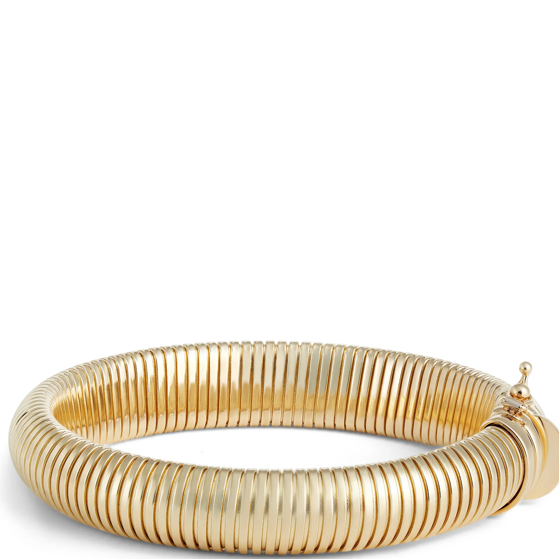 7.5-inch Toscano Tubogas Bracelet, 14K Yellow Gold